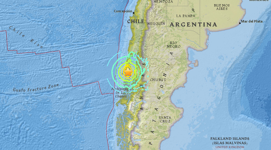 Tsunami Warning Issued After 7.7-Magnitude Quake Strikes Off Chile ...