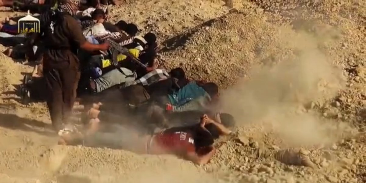 Footage Shot By Isis Shows One Of Its Most Horrific War Crimes In Detail Bullfax Com