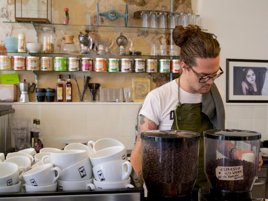 Barista coffee shop jobs london